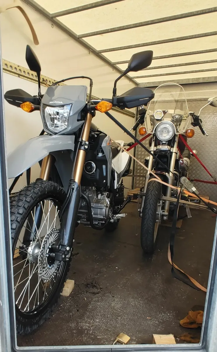 MOTORBIKE TRANSPORT TO/FROM  SOUTH ,SE TO ALL IRL. - Image 1