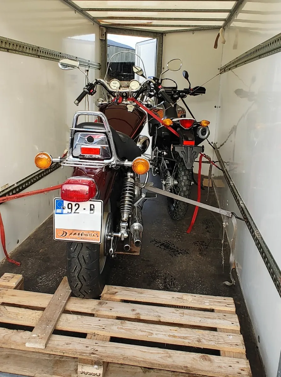 MOTORBIKE TRANSPORT TO/FROM  SOUTH ,SE TO ALL IRL. - Image 2