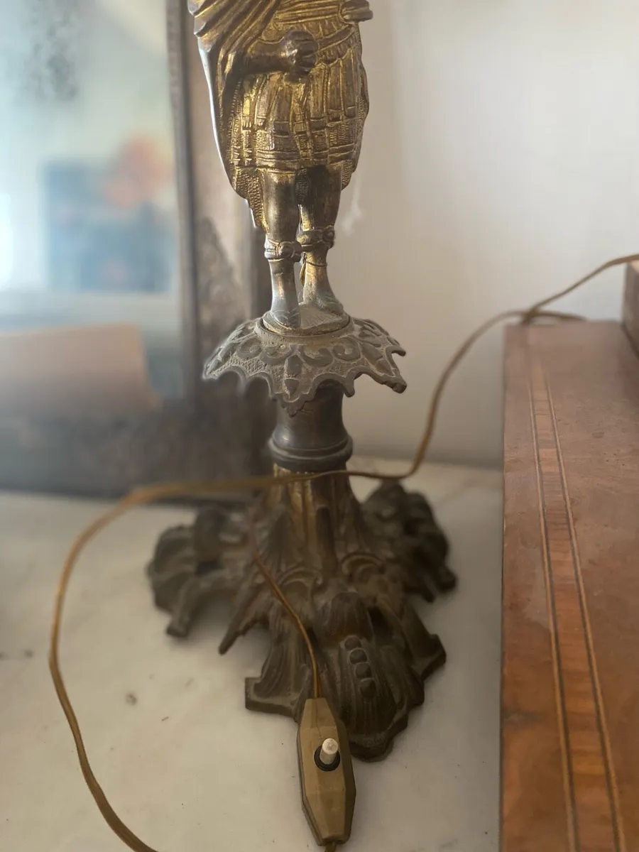 (Pending collection) French Brass chandelier - Image 3