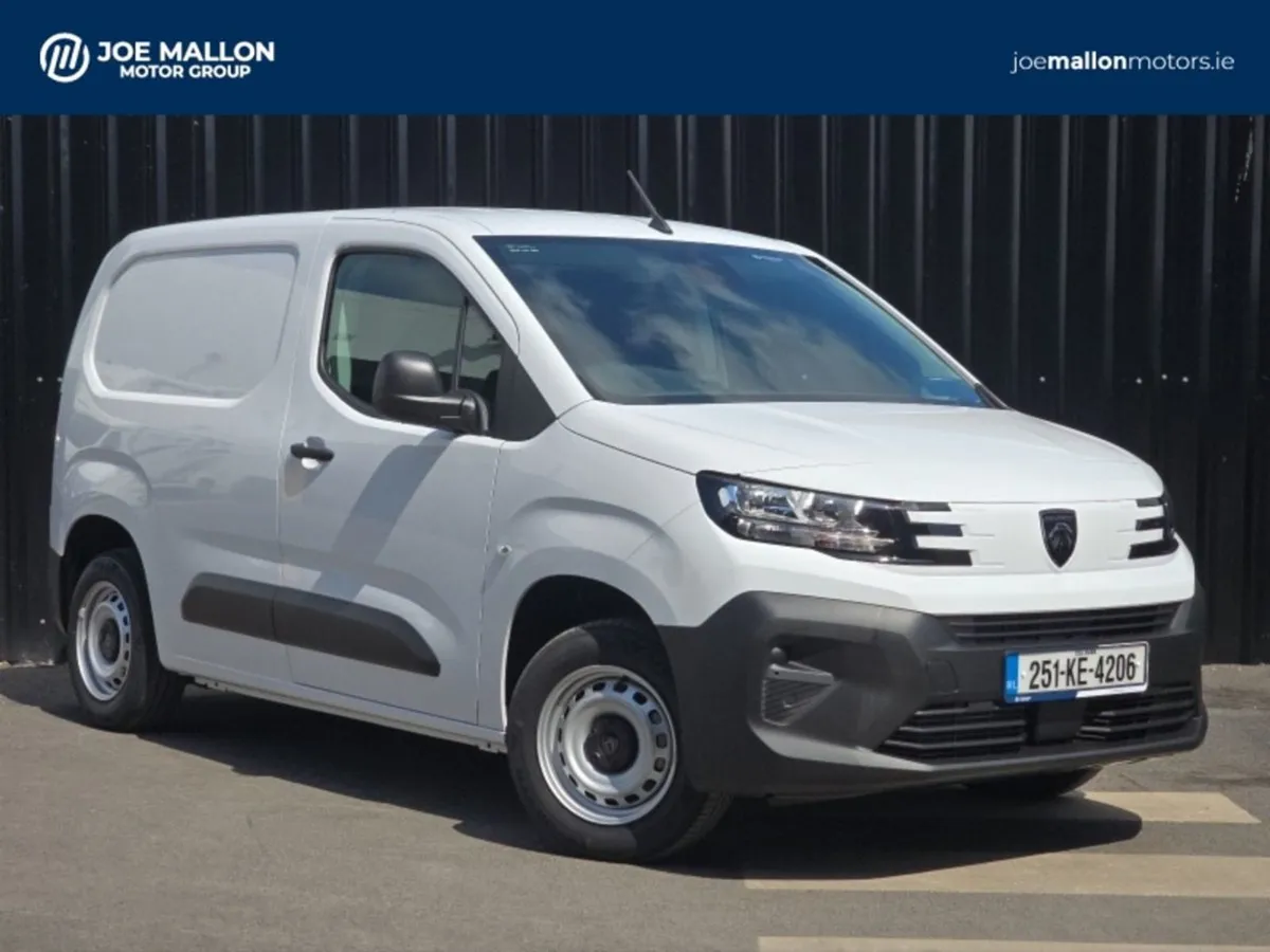 Peugeot Partner Partner PRO Plus. 100BHP. Pre-reg - Image 1