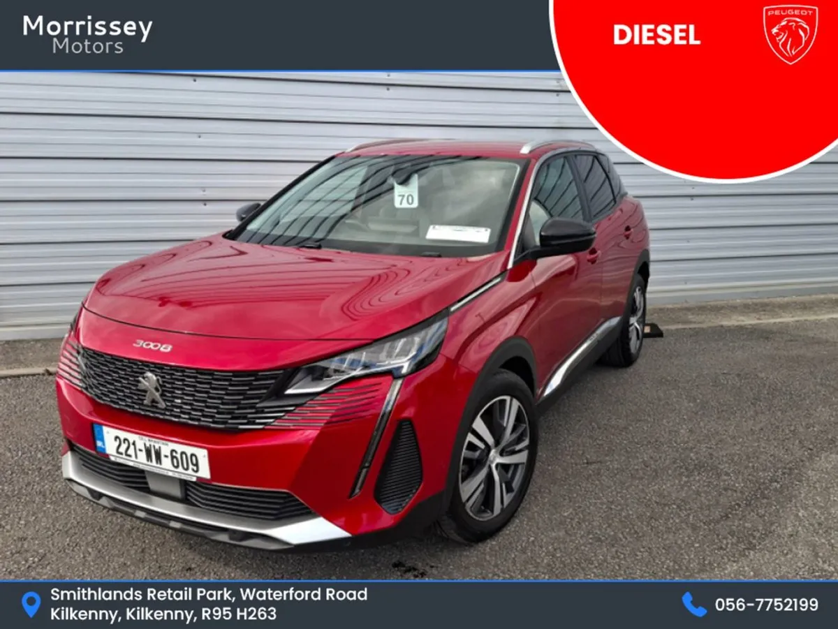 Peugeot 3008 FL Allure 1.5 Blue HDI 13 130 6.2 - Image 1