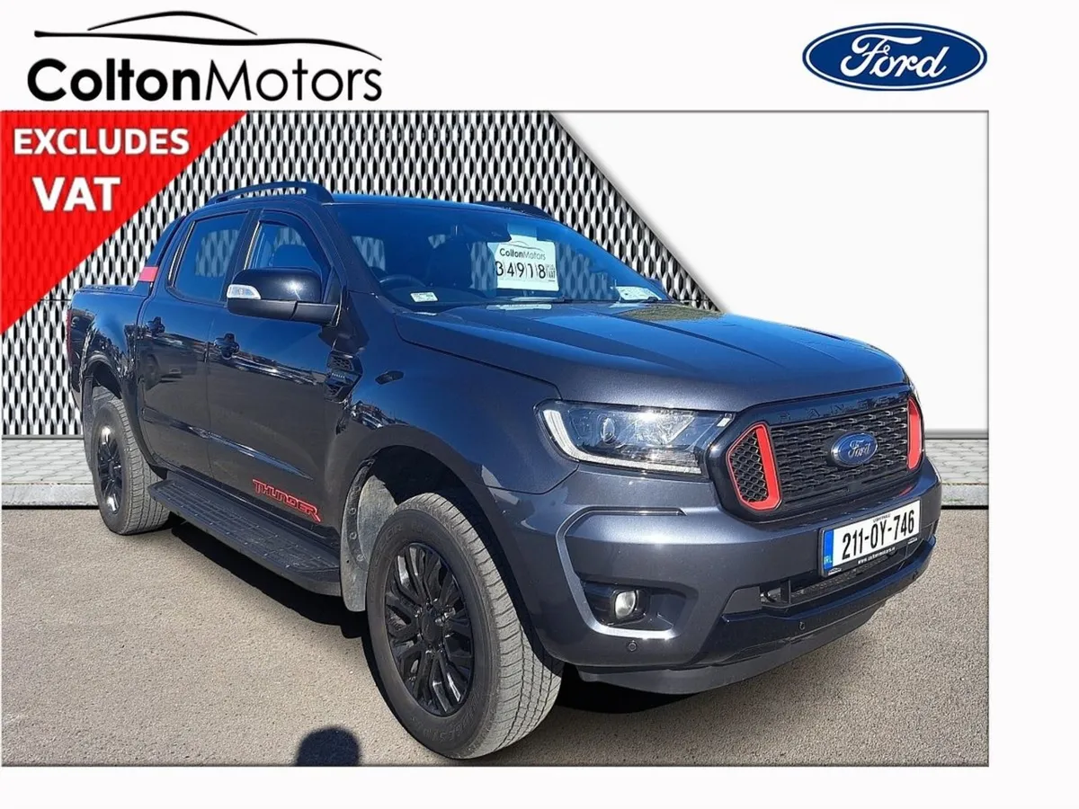 Ford Ranger Ranger D/cab Thunder Price EX VAT - Image 1
