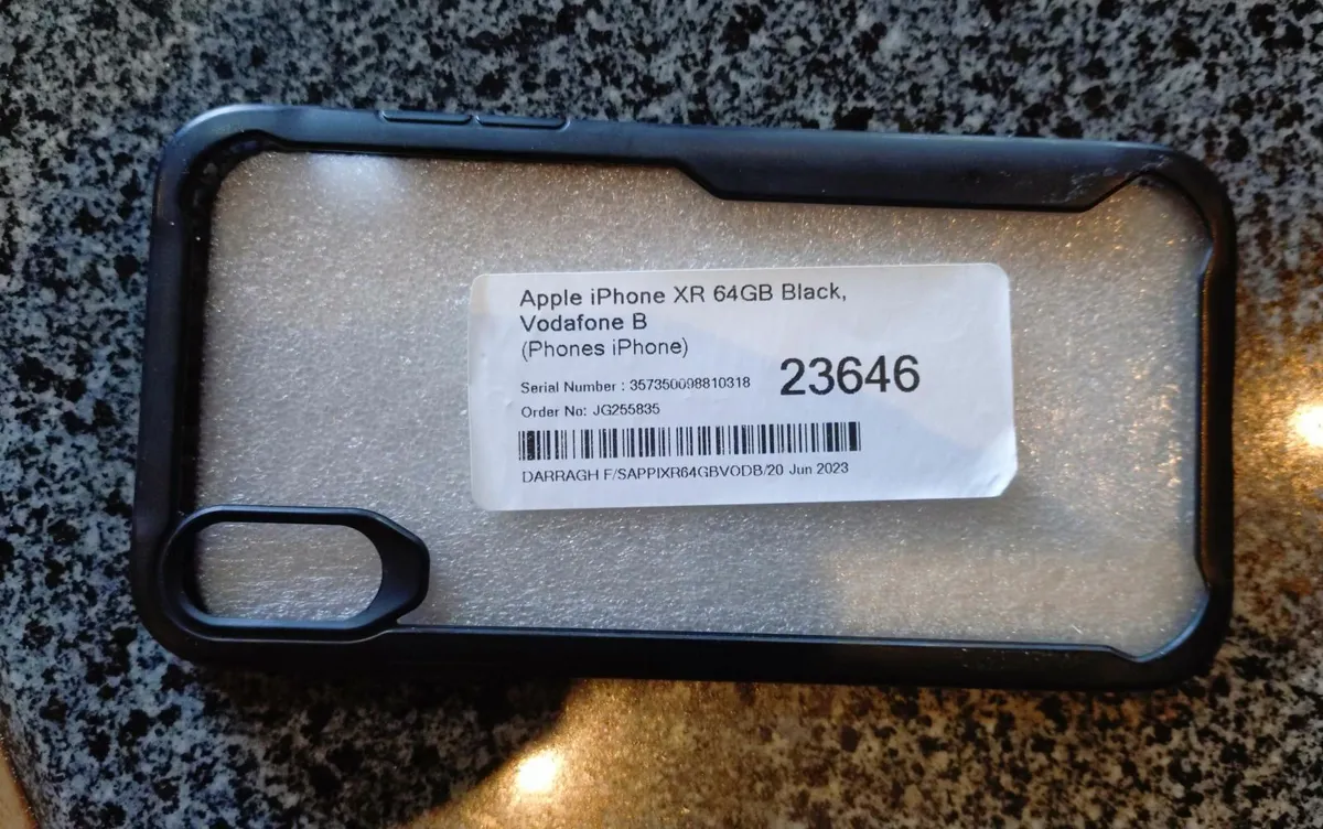 IPHONE XR COVER (USED). - Image 1