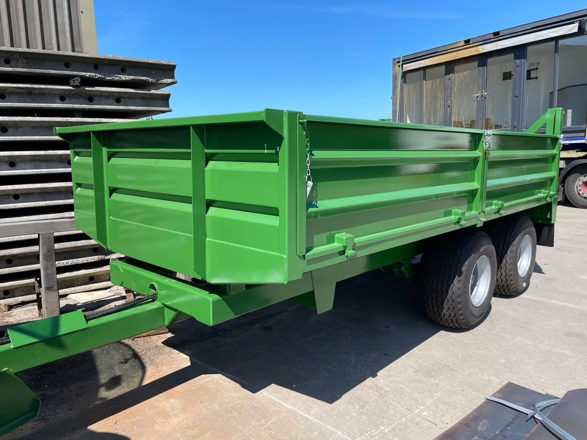 New 13x7 twin axle tipping trailer - Image 1