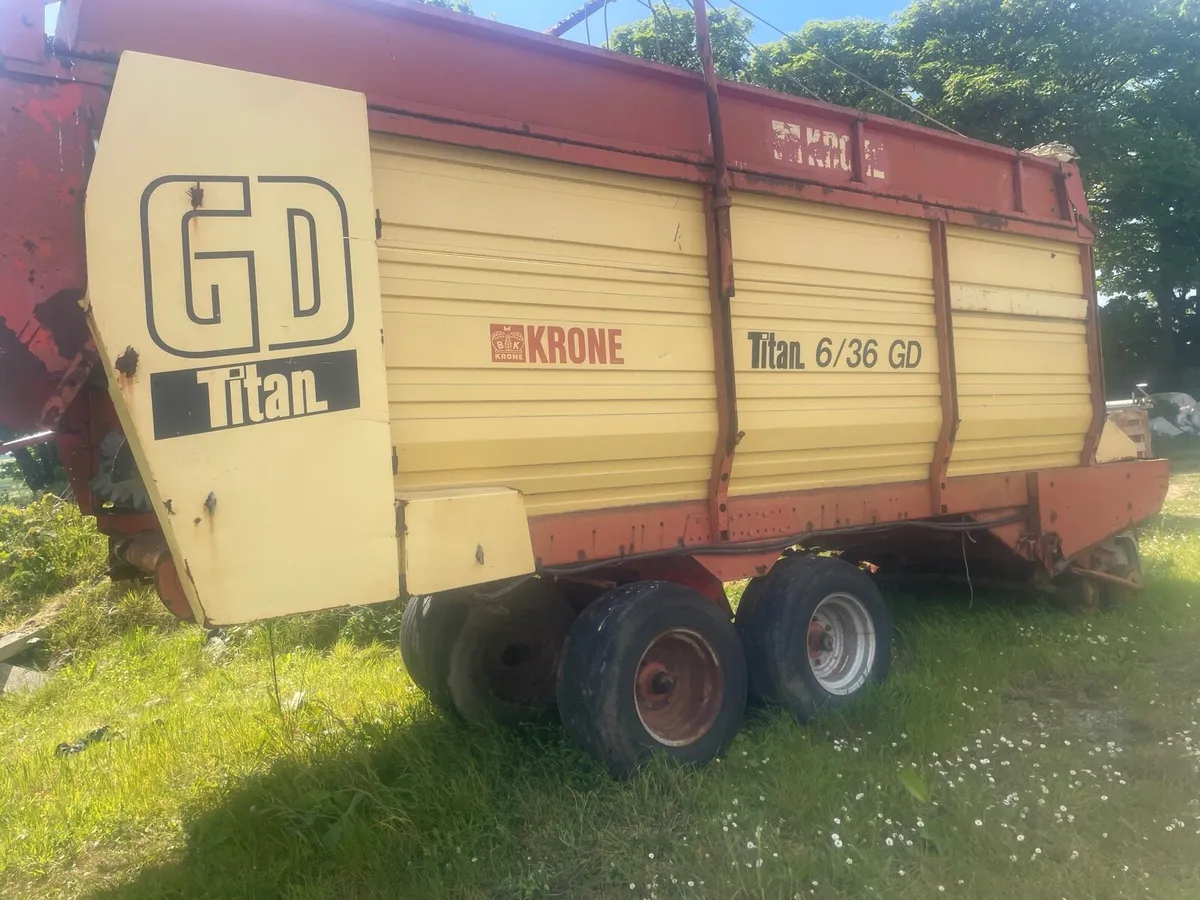 Krone Wagon For Sale - Image 3
