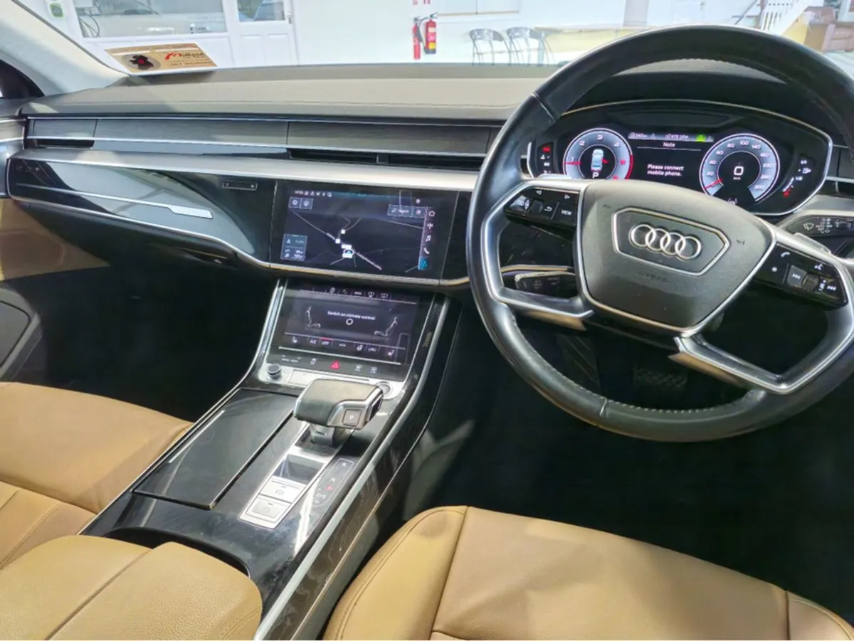 Audi A8 50tdi  lwb  286HP  pan Roof beige Leather - Image 1