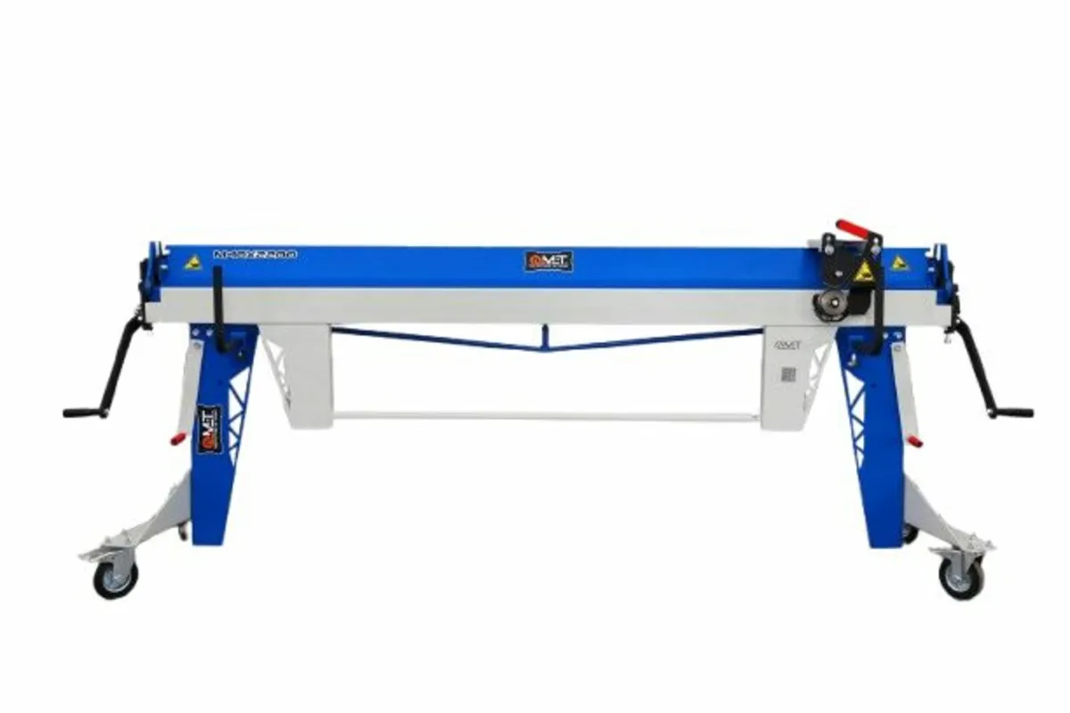 Sheet metal folders M40x2200 with rollershears . - Image 3