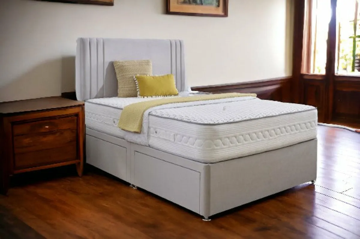 Luxury Brand New Beds & Mattresses Free home deli - Image 3