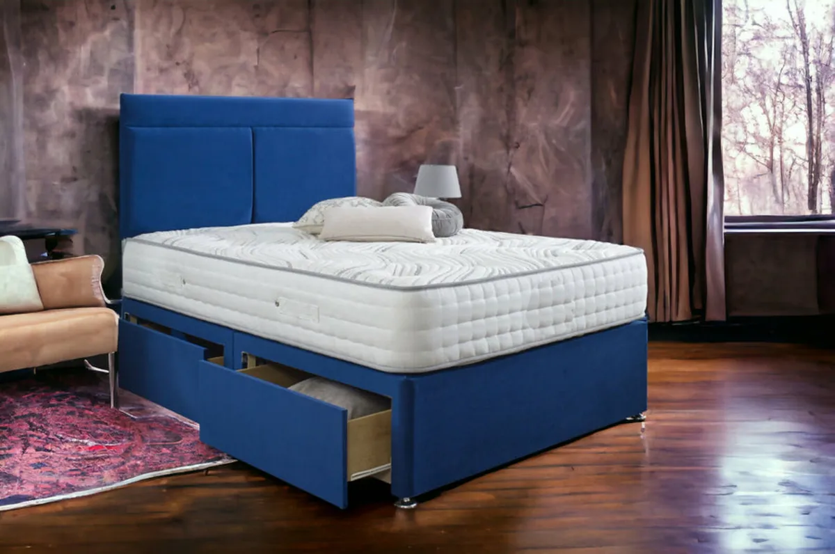 Luxury Brand New Beds & Mattresses Free home deli - Image 4
