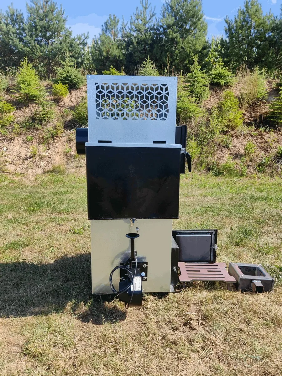 NG30 kw air heater (up to 400 m2) forusedoil+wood - Image 1