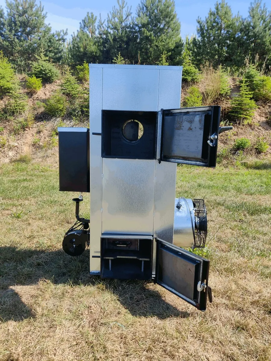 NG30 kw air heater (up to 400 m2) forusedoil+wood - Image 3