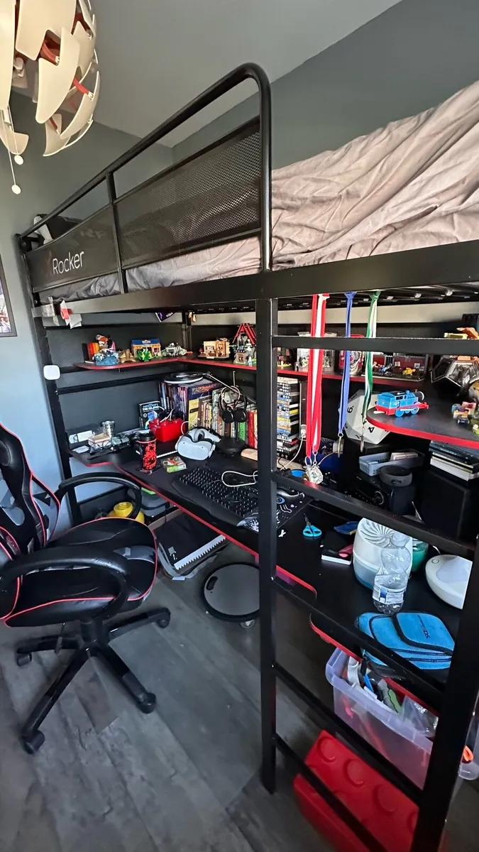 X Rocker gaming bed single - Image 1