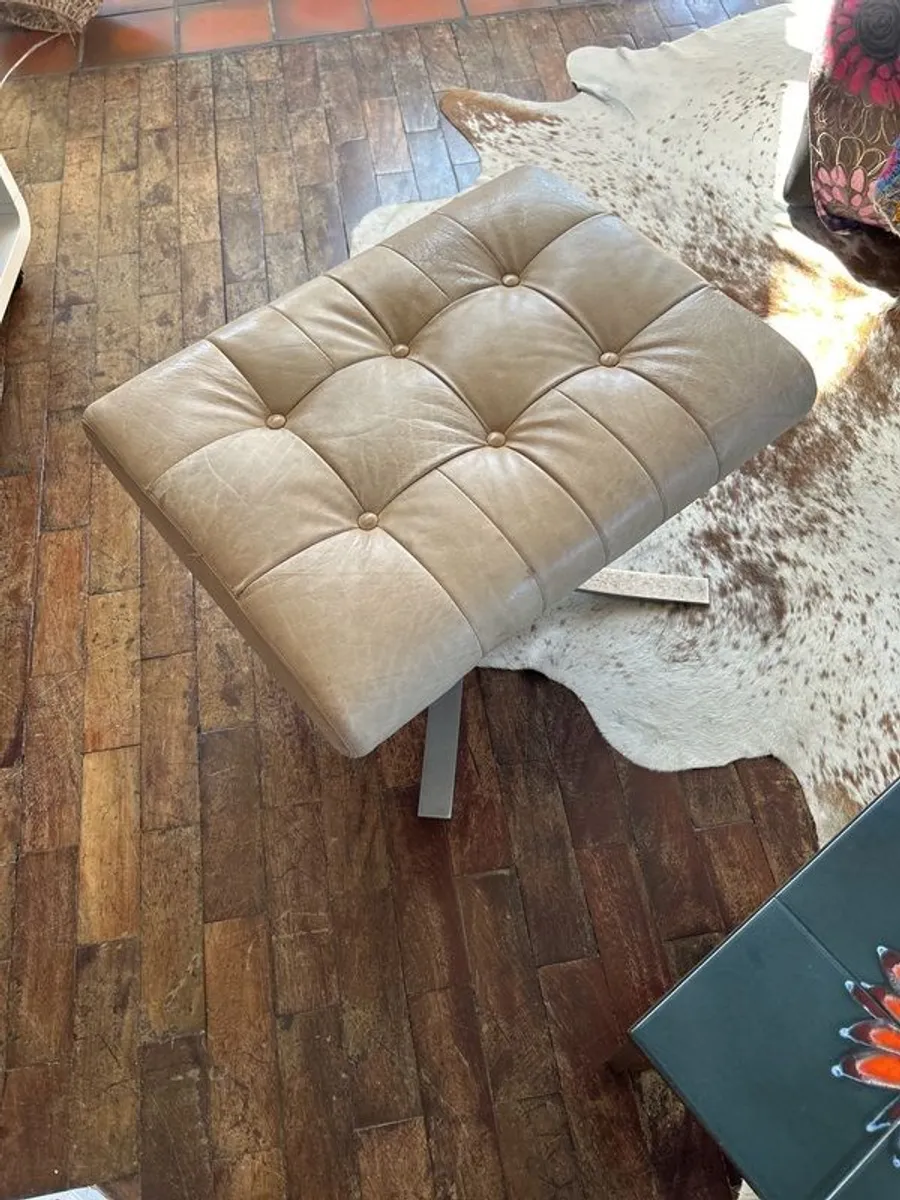 Stunning Vintage Danish Mid Century Ebbe Gehl & Soren Nissen 3seater Sofa, Lounge Chair & Footstool - Image 4