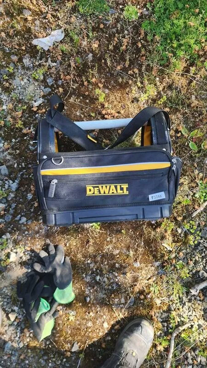 dewalt and stanly fatmax tote bags - Image 1