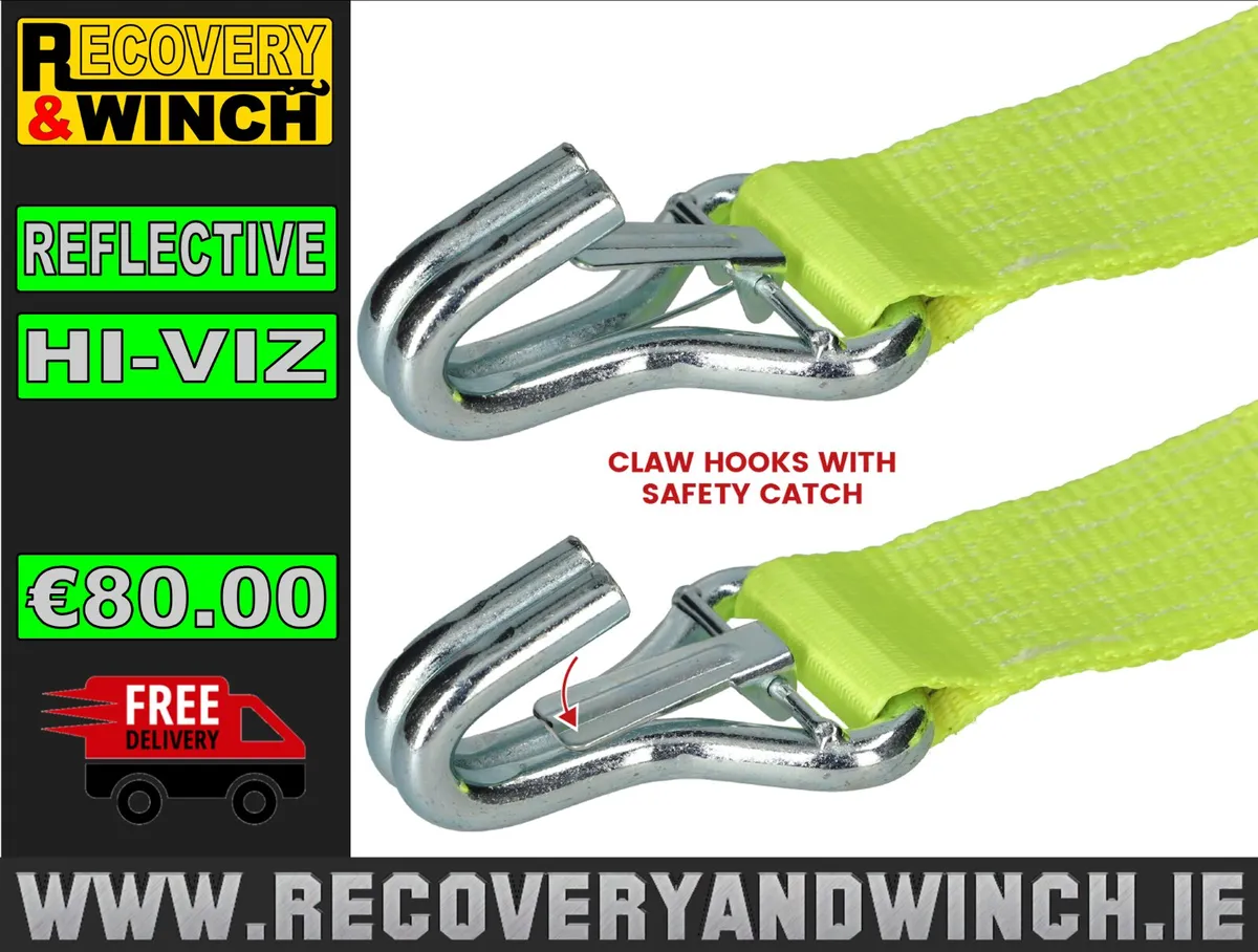 TRANSPORTER WHEEL STRAPS-HiVis REFLECTIVE X4 - Image 4