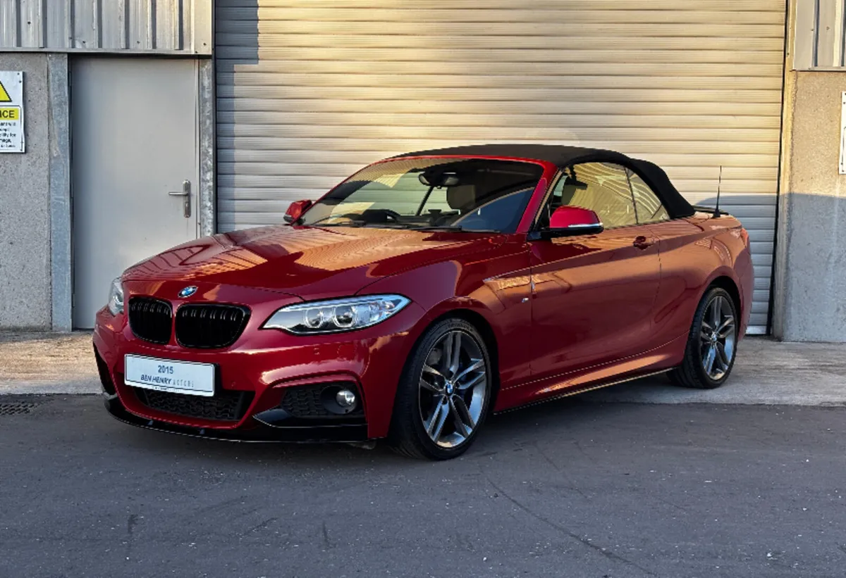 2015 BMW 220D M-Sport Plus convertible - Image 4