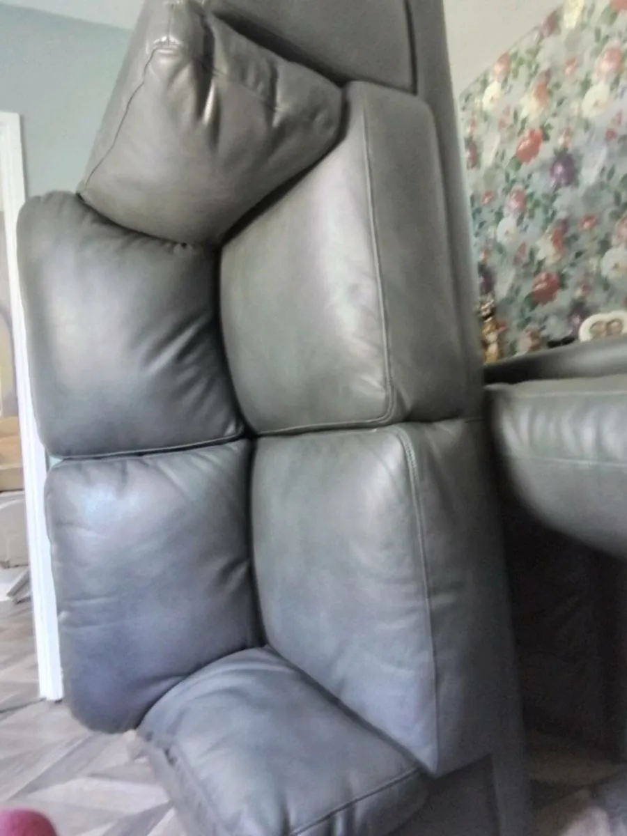 3 seater and two seater dark gray - Image 1