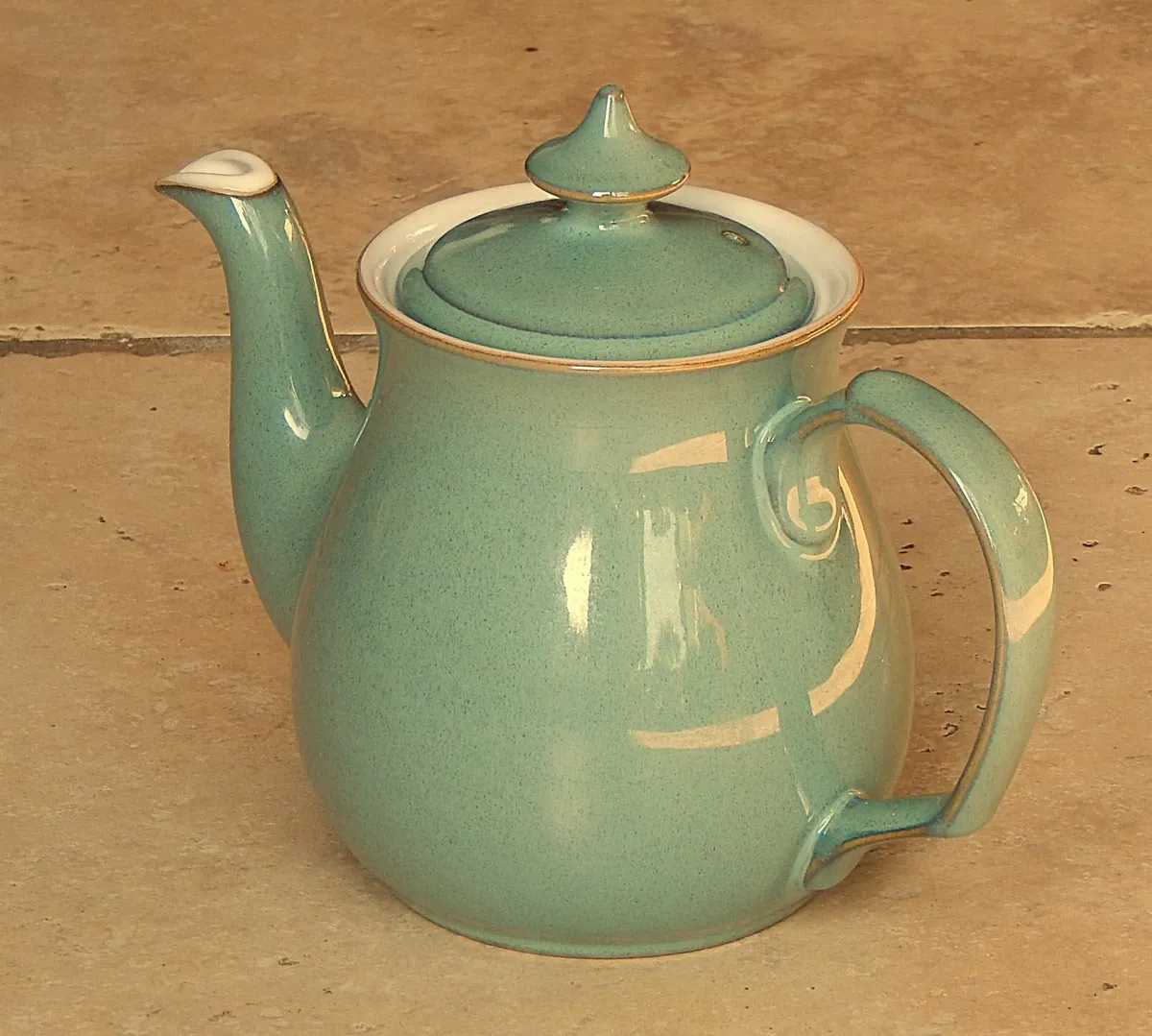 Denby Regency Green Teapot - Image 1