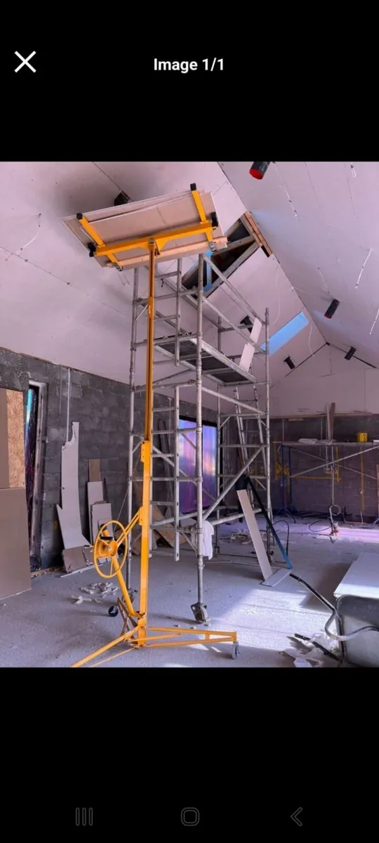 Plasterboard LIFTER delivered €270 selfbuilders - Image 3