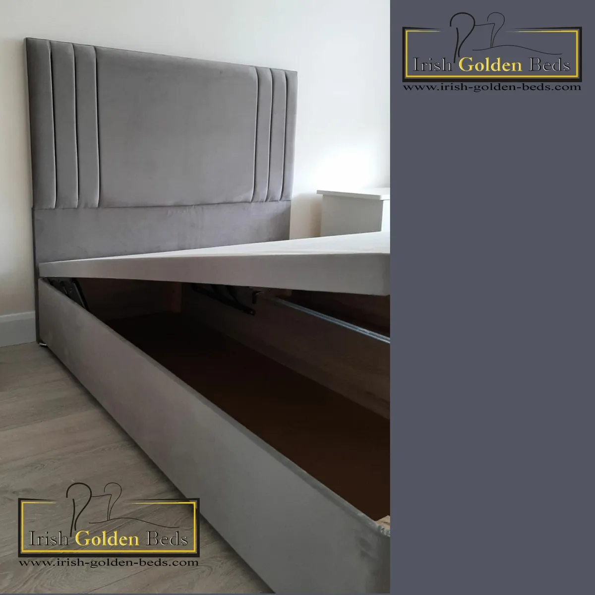 Ottoman Storage Bed Gas Lift Frame Base End Lift O - Image 4