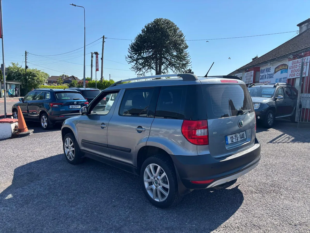 Skoda Yeti 2012  DIESEL  NCT  12/25  LOW  TAX - Image 4