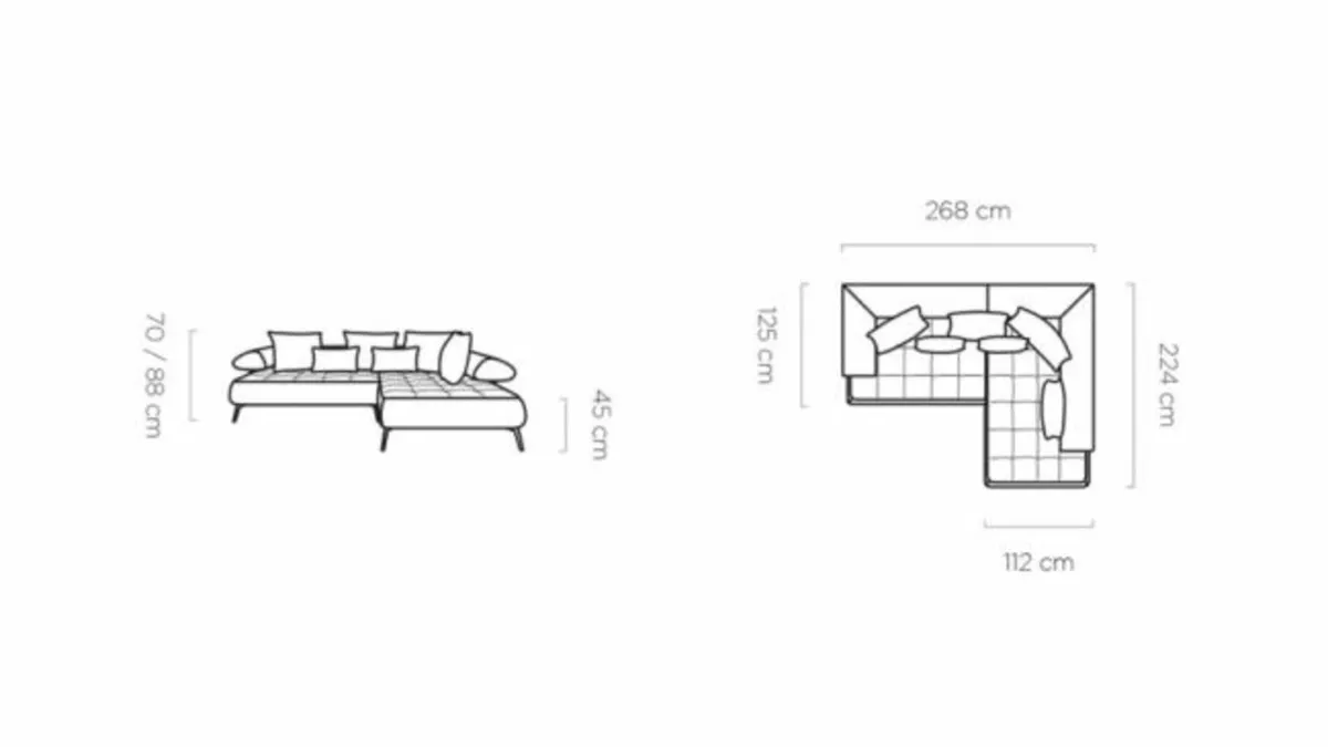 SELEDO L CORNER SOFA BED - Image 2