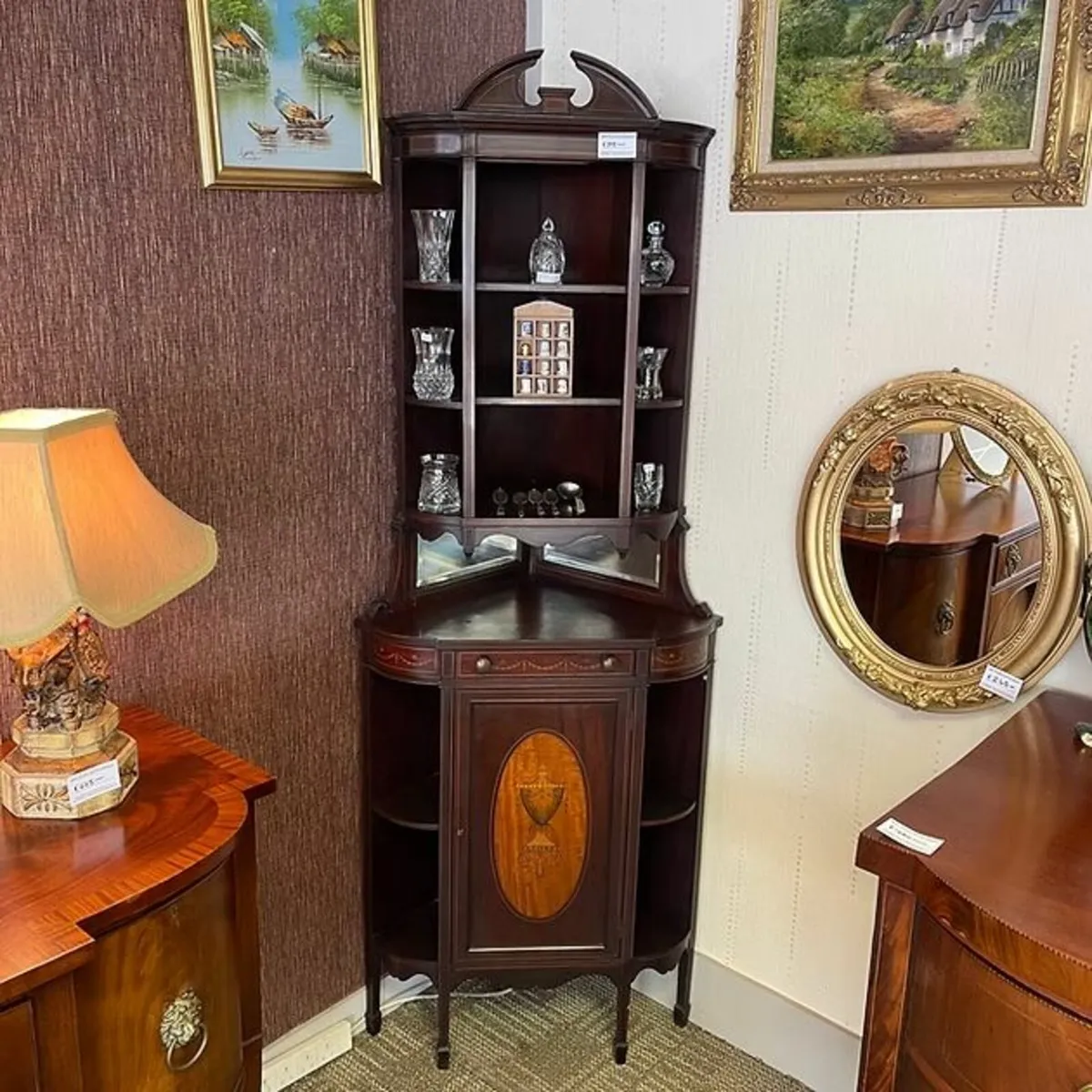 Stunning Edwardian corner unit