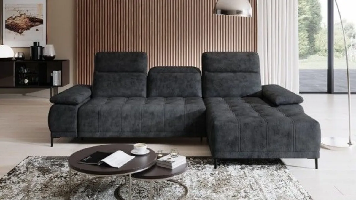 FOCUS L CORNER SOFA BED - Image 1
