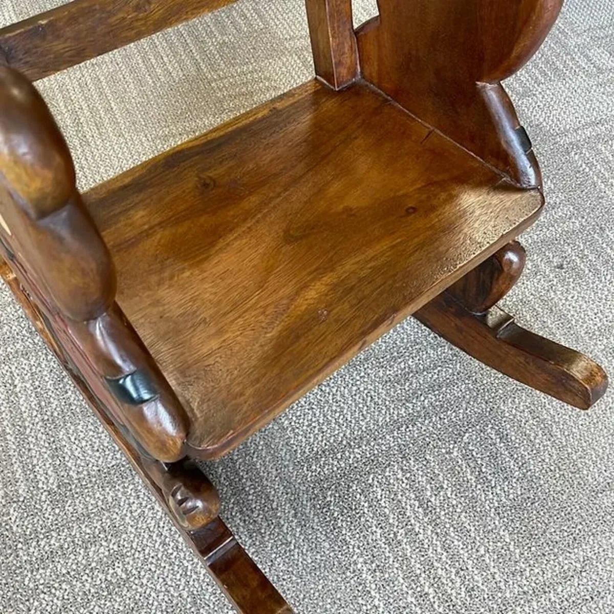 Beautiful childrens teddy bear rocking chair - Image 3