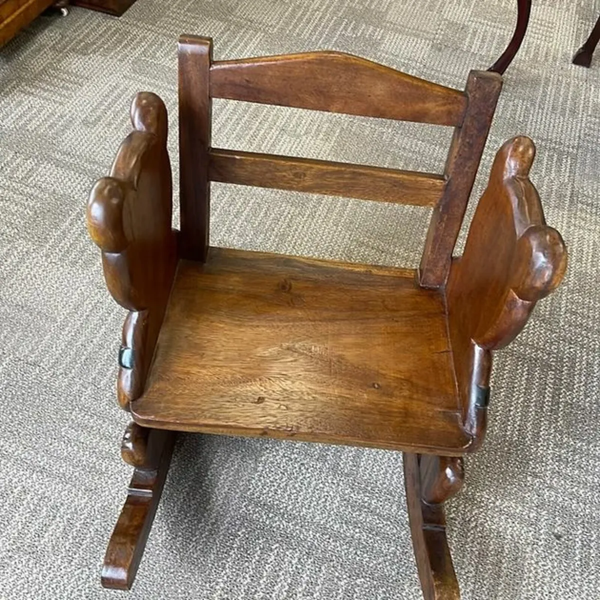 Beautiful childrens teddy bear rocking chair - Image 4