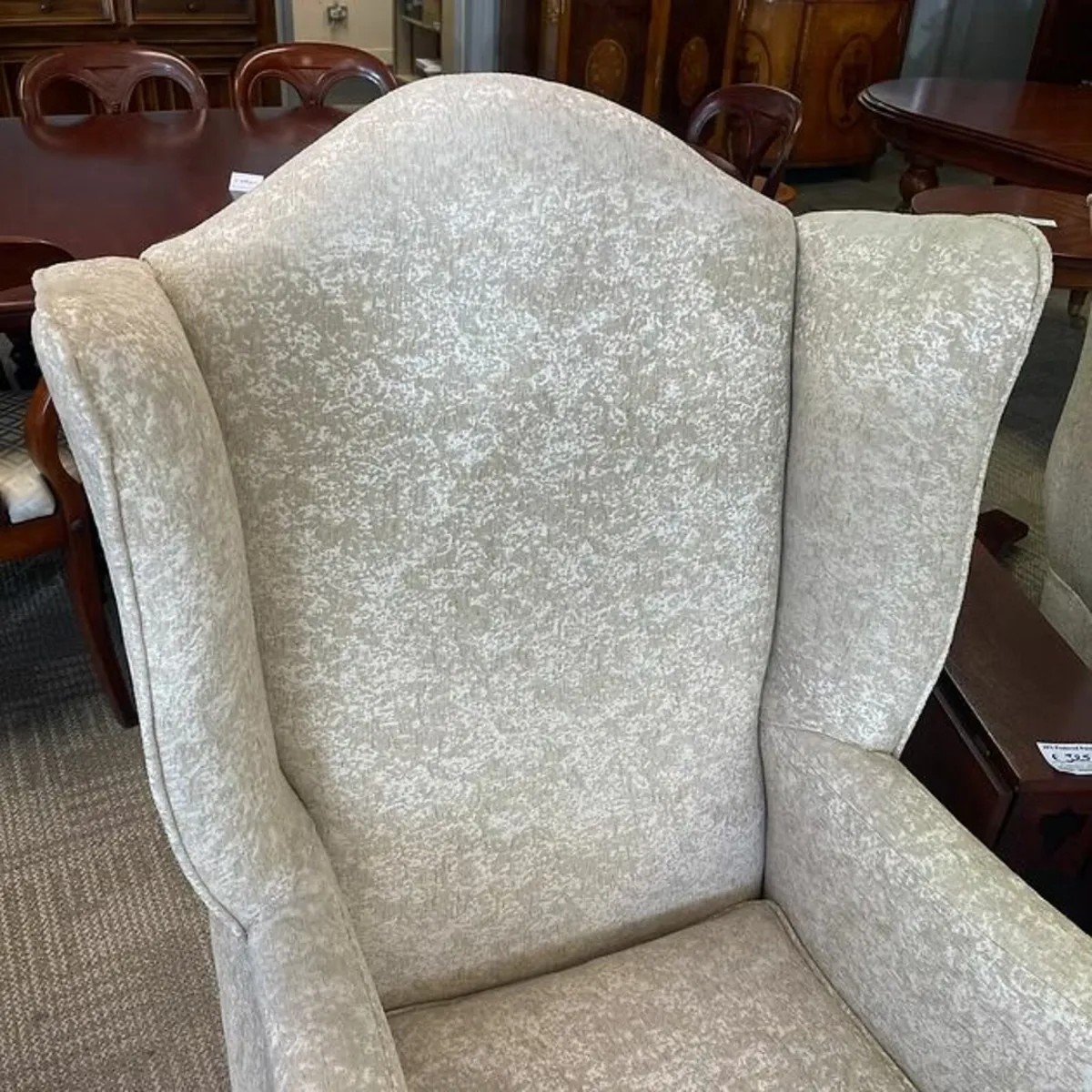 A pair of 18th Century George III wing chairs - Image 2