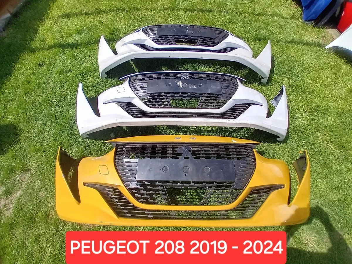 PEUGEOT 208 & 2008   2019 -2023  BUMPER, HEADLAMPS - Image 1