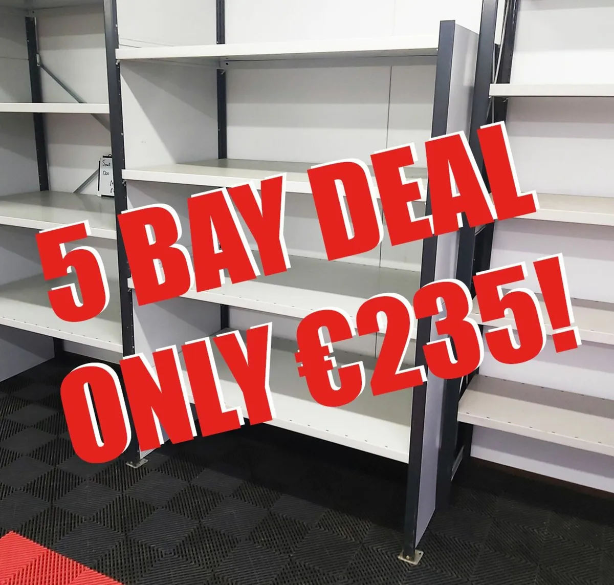 Used Small Part Garage Shelving (ref:SP006) - Image 4