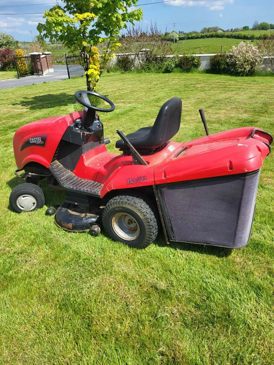 Castelgarden ride-on lawnmower - Image 1