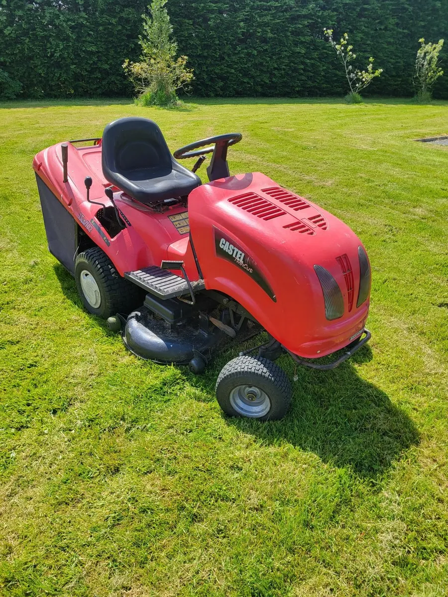Castelgarden ride-on lawnmower - Image 4