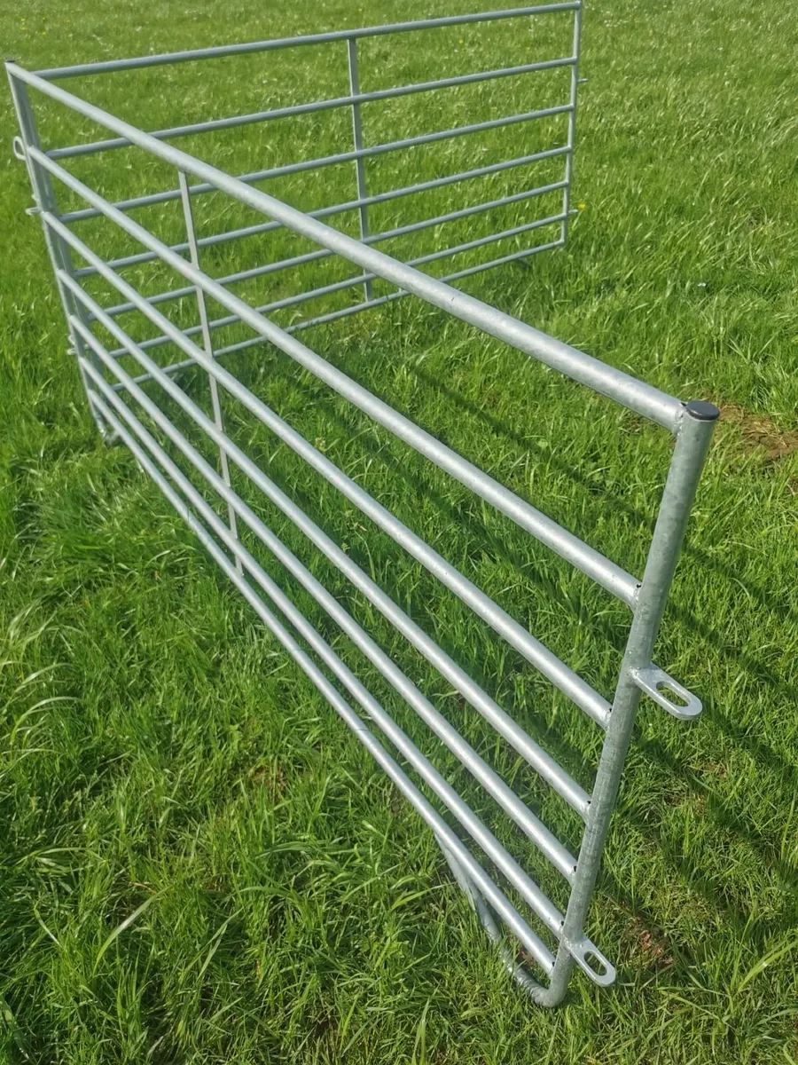 Sleigh Type Sheep Hurdles - Image 1