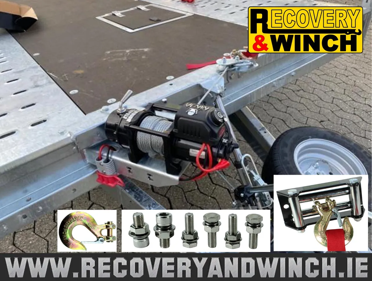 Warrior Ninja 4500lb (2041kg) Electric Winch 🔴 - Image 4
