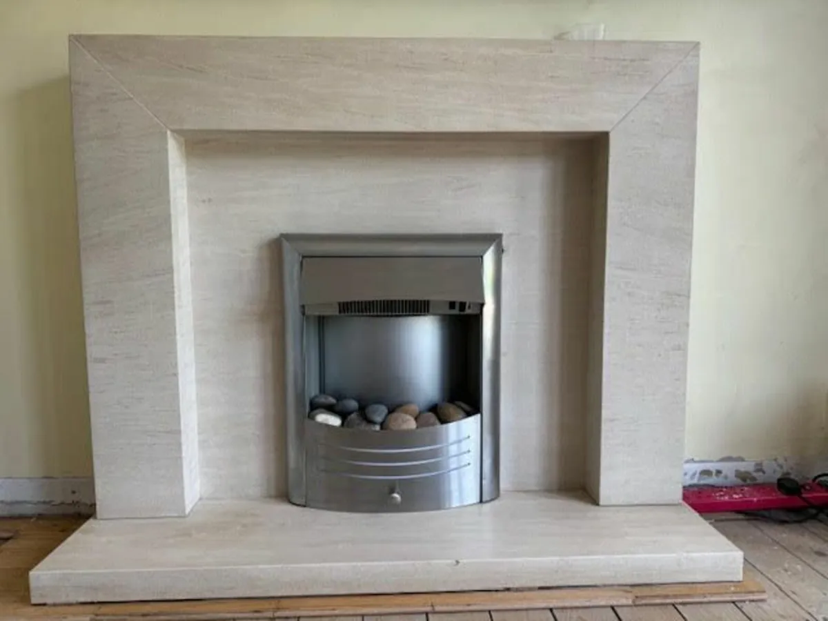 Sandstone Fireplace