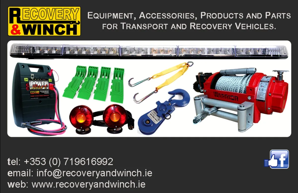 WARRIOR T1000 22,000LB (9980KG) ELECTRIC WINCHES - Image 2