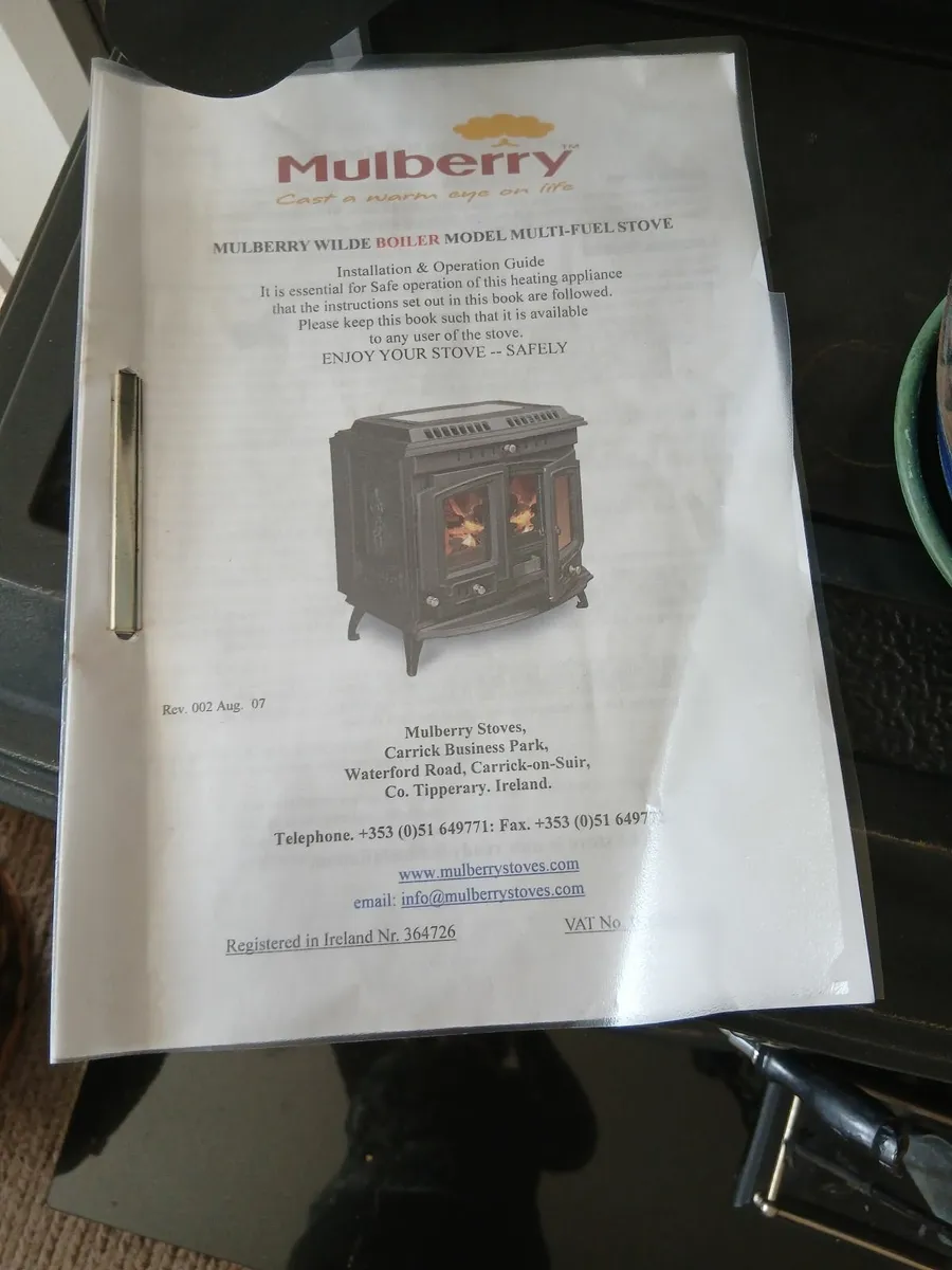 Mulberry multi-fuel Stove - Image 4