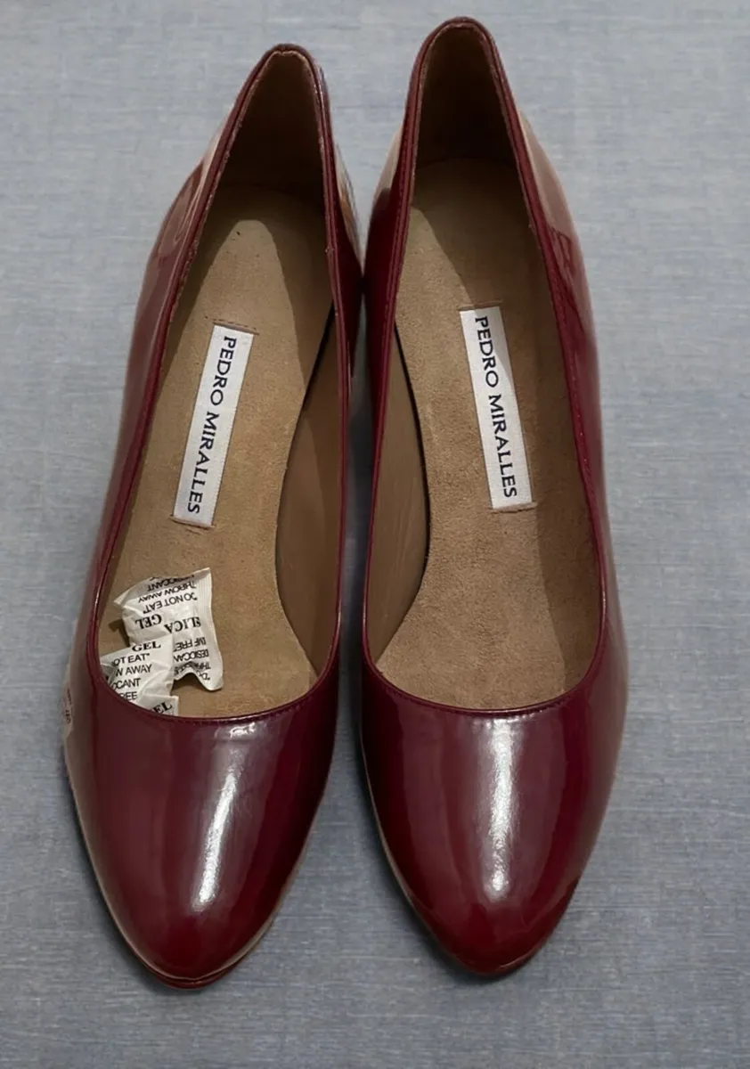 New pedro miralles patient burgundy leather shoe - Image 1