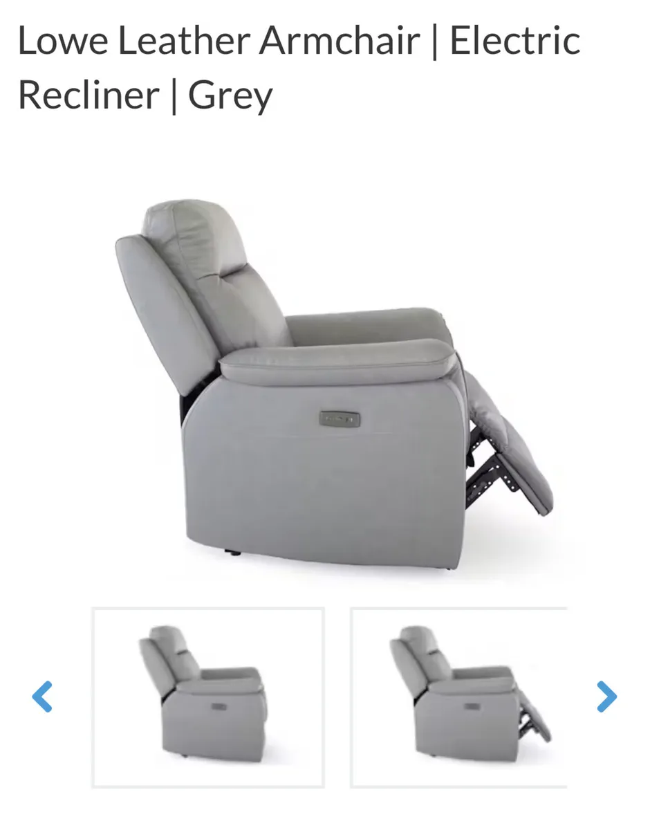 Electric recliner with charging point - Image 3