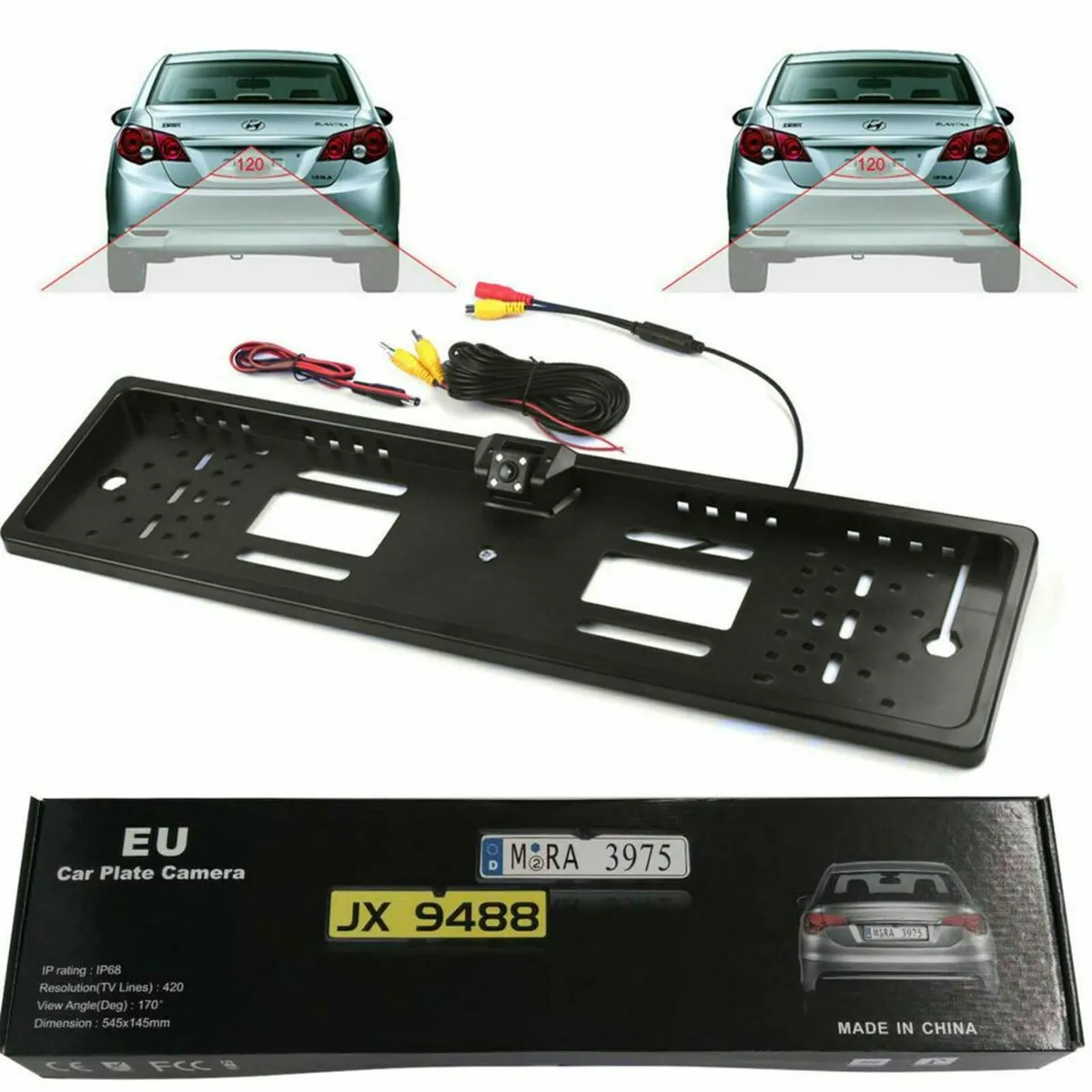 170° Car Rear View Reversing HD Camera Back Up Par