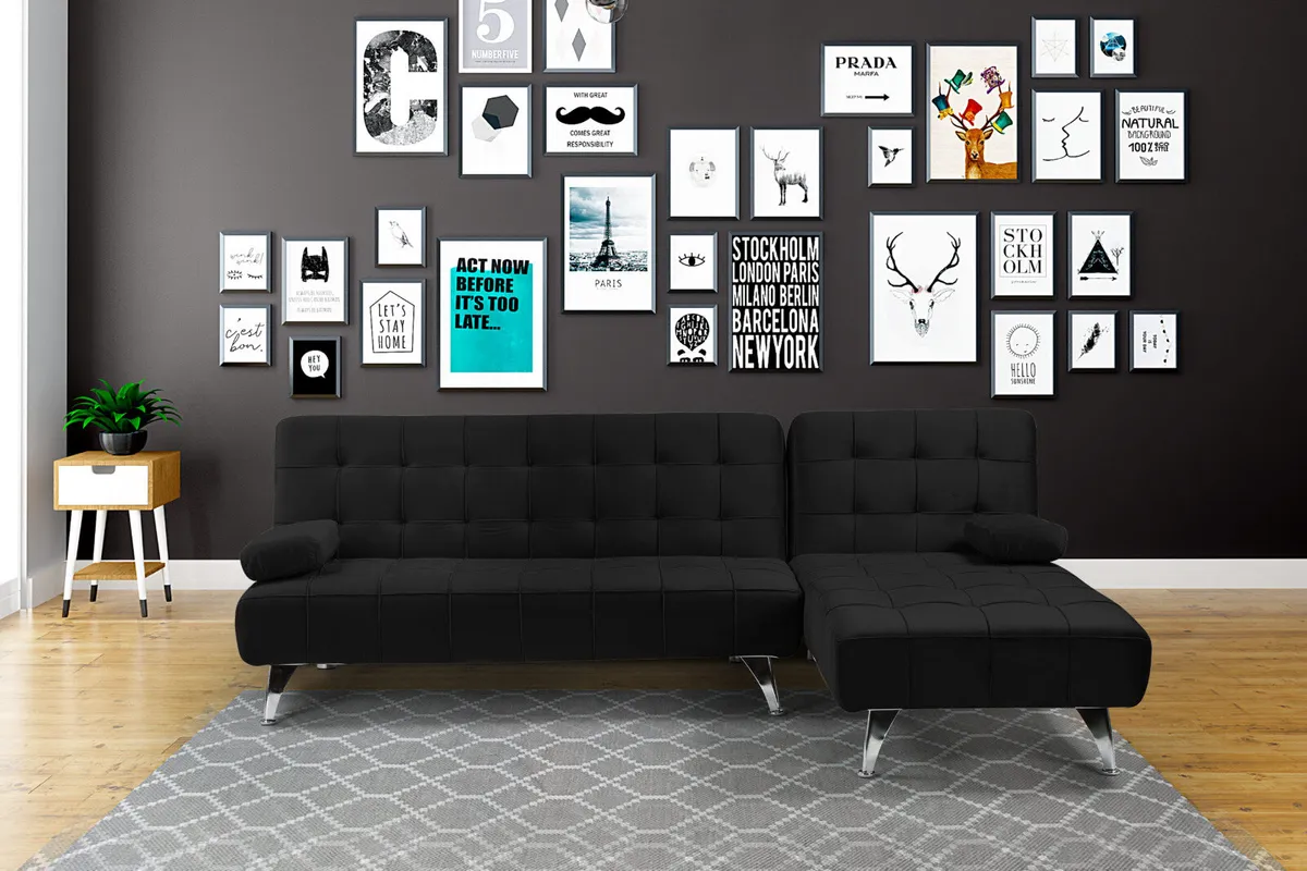 Light Grey Sofa Bed – Modern & Comfy - Image 1