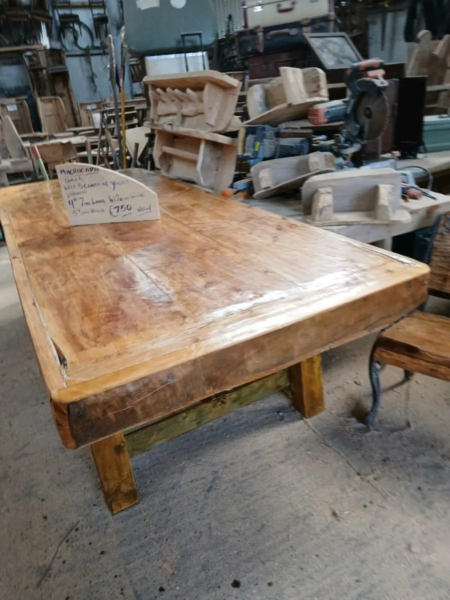 Selection of Rustic Tables - Image 1
