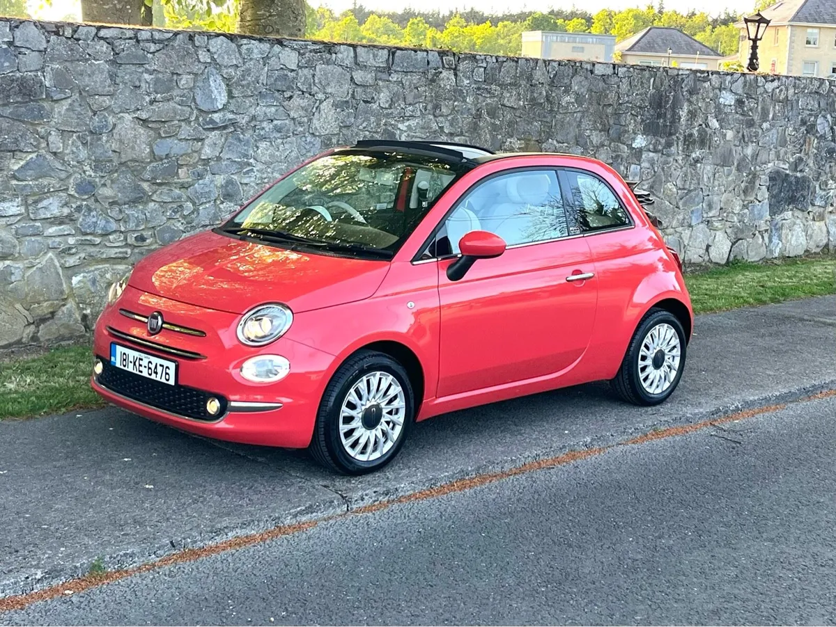 2018 Fiat 500C Lounge 1.2 Convertible - Image 4