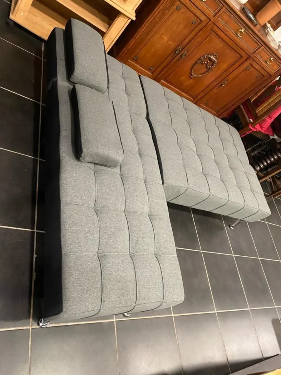 Grey Sofa Bed – Stylish & Comfortable - Image 2