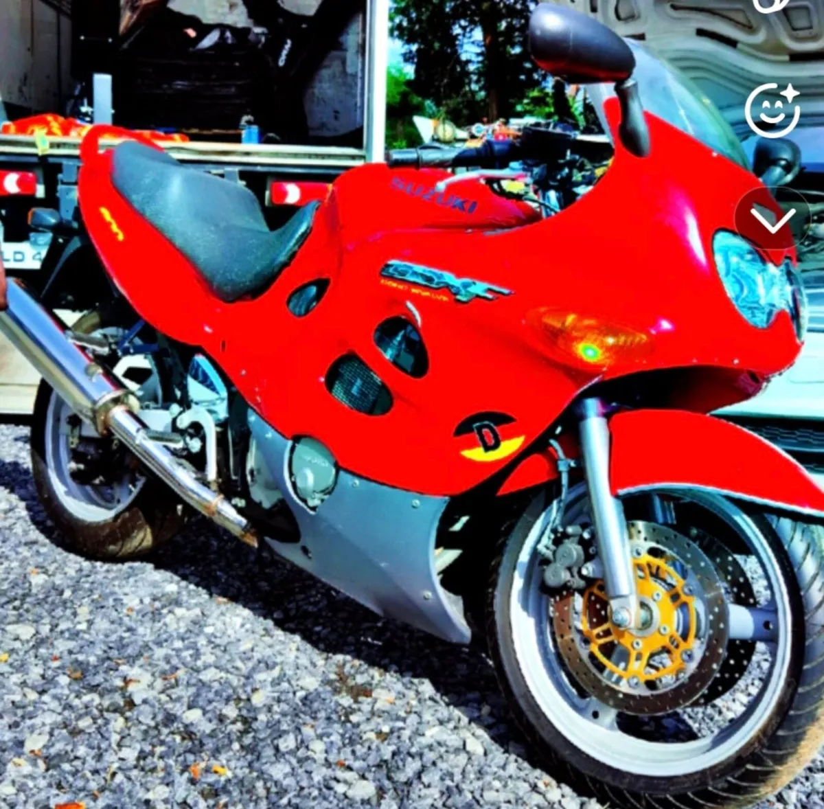 1997 SUZUKI GSXF 600 MINT CON LOW KM 24K 1 OWNER - Image 3