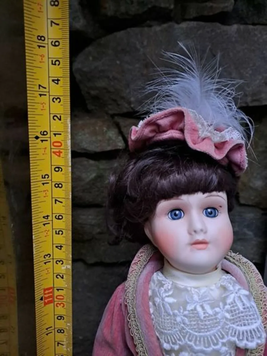Vintage Porcelain Doll - Image 3