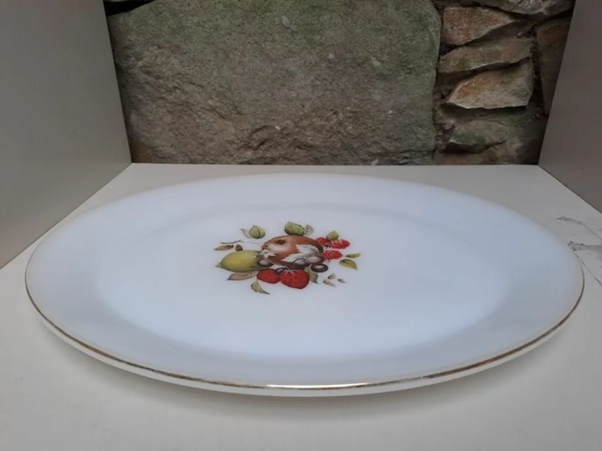 Phoenix Opalware oval platter - Image 1